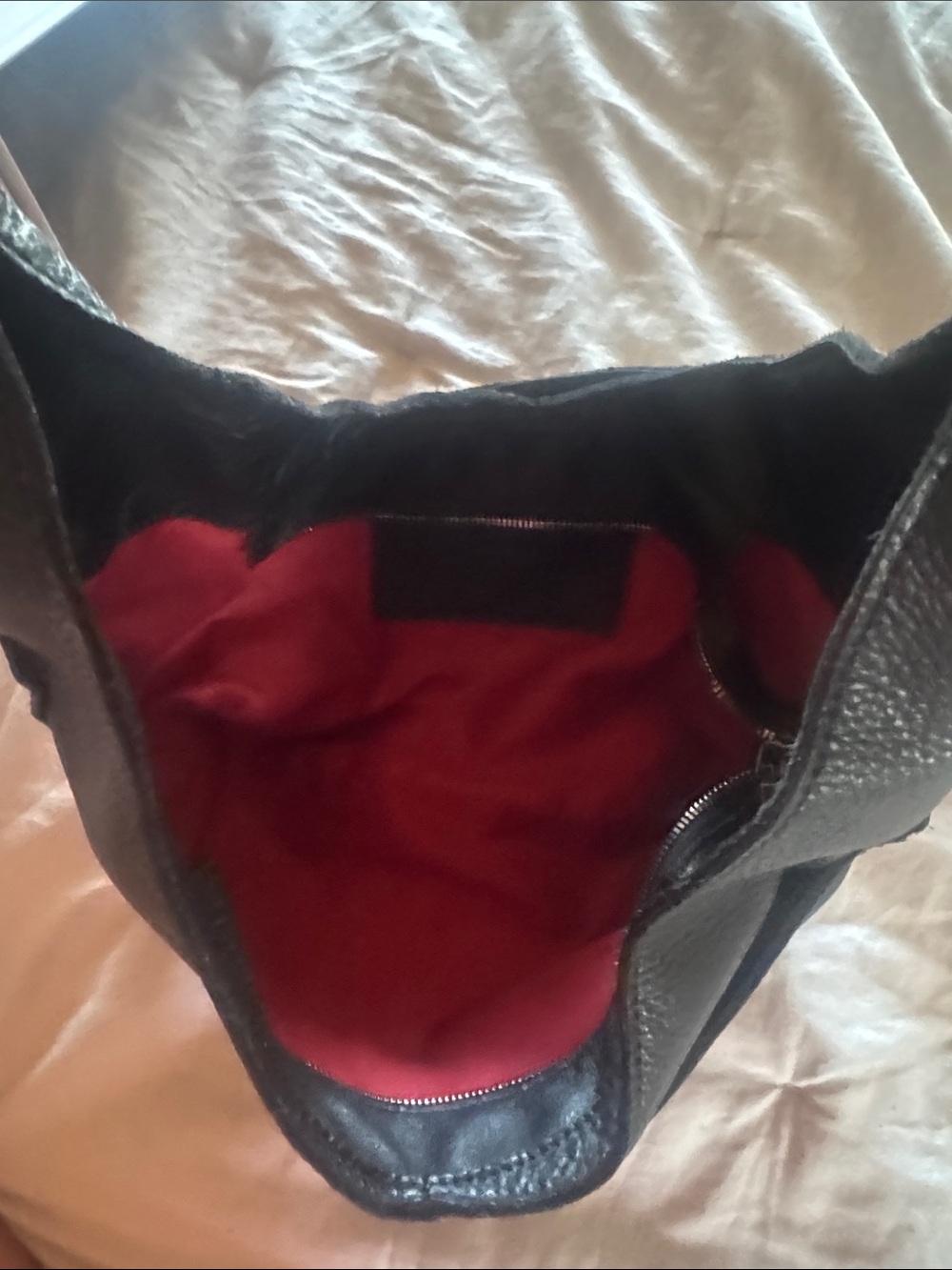 Hammitt Black Pebbled Leather Hobo - Picture 16 of 16